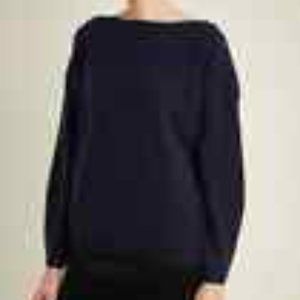 Sportmax 100% cashmere ultramarine blue sweater- oversized small NWOT